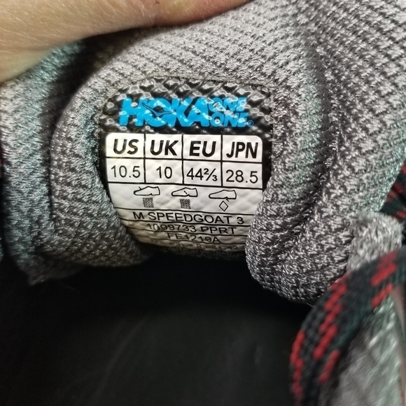 Hoka speedgoat 3 mens running shoes - Picture 10 of 16